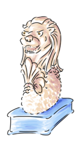 Merlion by Ty Goren